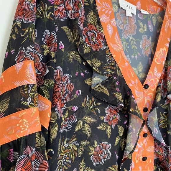 NWOT Anthropologie Boho LAIA Francesca tunic Sz M - Picture 7 of 10